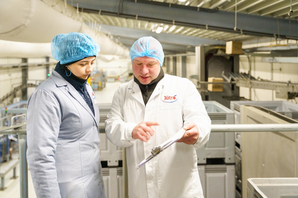 Arbeiten bei Jütro Tiefkühlkost Arbeiten bei Jütro Tiefkühlkost