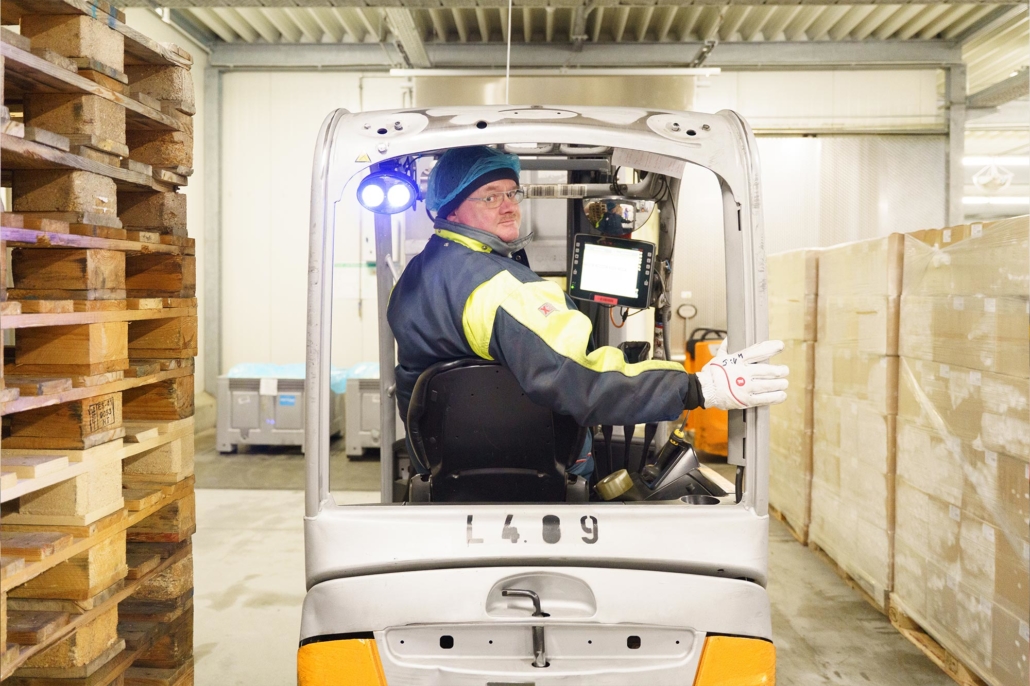 Lagerlogistik bei Jütro TKK Ausbildung